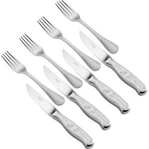 imageTramontina Steak Knife and Fork Set ForgedEngraved 8piece 80322005DS8piece