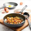 image18 Piece Nonstick Cookware Set  Gray  Aluminum Construction Dishwasher Safe Compatible with Gas Electric Ceramic Cooktops  Includes Saut Pans Griddle Dutch Oven Cooking Utensils