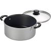 imageTramontina 15 pc Aluminum Nonstick Cookware Set with Utensils  Silver 80143035DSSilver