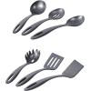 imageTramontina 15 pc Aluminum Nonstick Cookware Set with Utensils  Silver 80143035DSSilver