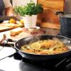 imageTramontina Aluminum Non Stick 6Piece Nesting Sauce Pan Set with Lids  Gray Kitchen Nonstick Cookware Set Dishwasher and Oven SafeGray