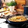 imageTramontina Aluminum Non Stick 6Piece Nesting Sauce Pan Set with Lids  Gray Kitchen Nonstick Cookware Set Dishwasher and Oven SafeNaval