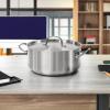 imageTramontina Covered Dutch Oven ProLine Stainless Steel 9Quart 80117576DS