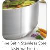 imageTramontina Covered Dutch Oven ProLine Stainless Steel 9Quart 80117576DS