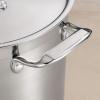 imageTramontina Covered Stock Pot Gourmet Stainless Steel 16Quart 80120001DS16 Qt