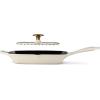 imageTramontina Enameled Cast Iron Dutch Oven Pot with Lid Round 55quart BlueLatte