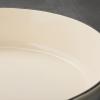 imageTramontina Enameled Cast Iron Dutch Oven Pot with Lid Round 55quart BlueLatte