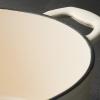 imageTramontina Enameled Cast Iron Dutch Oven Pot with Lid Round 55quart BlueLatte