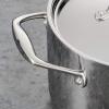 imageTramontina TriPly Clad Stainless Steel 8Quart Stock Pot with Lid InductionReady Pasta Pot DishwasherSafe NSFCertified Made in BrazilDUTCH OVEN
