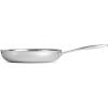 imageTramontina TriPly Clad Stainless Steel 8Quart Stock Pot with Lid InductionReady Pasta Pot DishwasherSafe NSFCertified Made in BrazilFRY PAN