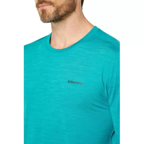 imageSaucony Boulder Base LayerTurquoise Heather