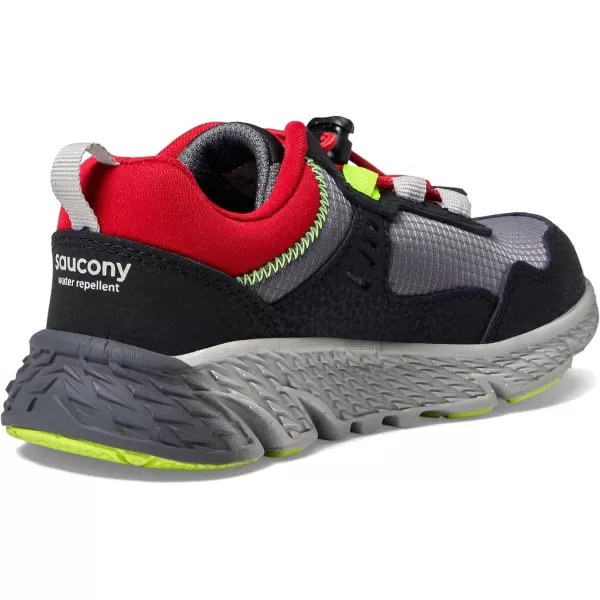 imageSaucony Boys Wind Shield 30 Little KidBig KidGreyRedCitron