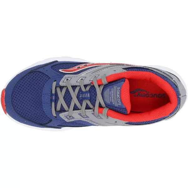 imageSaucony Kids Girls Cohesion 14 LTT Running Sneakers Shoes  SilverBlue