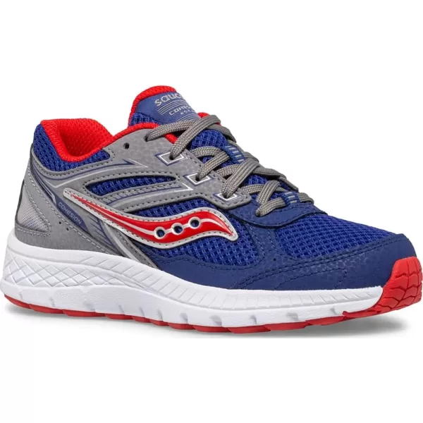 imageSaucony Kids Girls Cohesion 14 LTT Running Sneakers Shoes  SilverNavyRed
