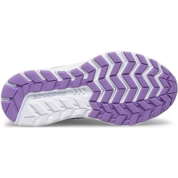 imageSaucony Kids Girls Cohesion 14 LTT Running Sneakers Shoes  SilverNavyTurqPurple