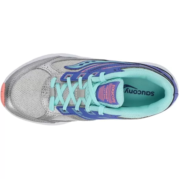 imageSaucony Kids Girls Cohesion 14 LTT Running Sneakers Shoes  SilverSilver