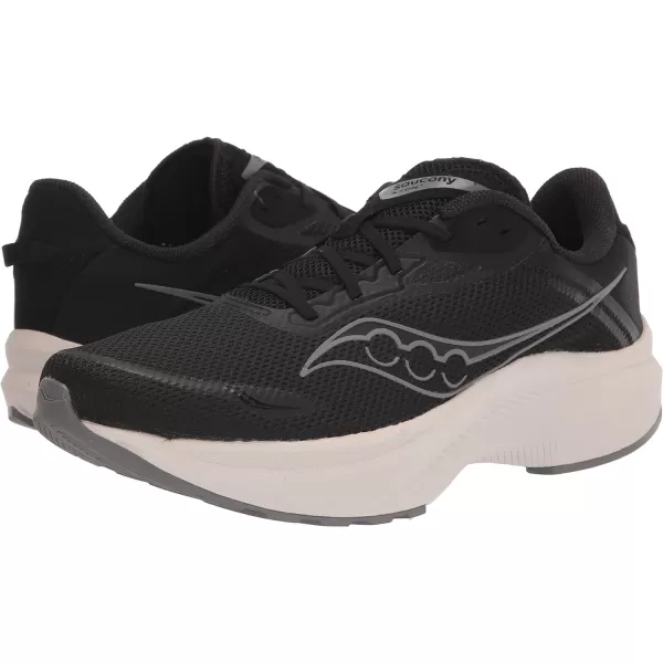 imageSaucony Mens Axon 3 SneakerBlackWhite