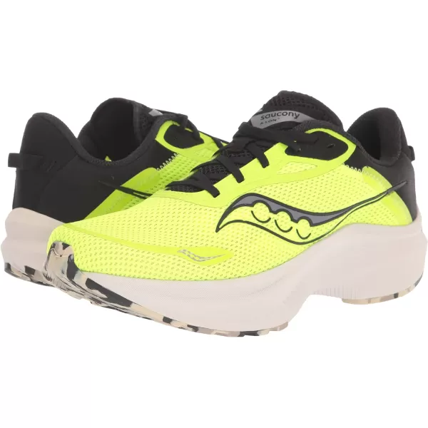 imageSaucony Mens Axon 3 SneakerCitronBlack