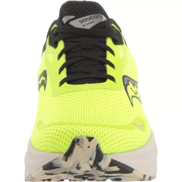 imageSaucony Mens Axon 3 SneakerCitronBlack