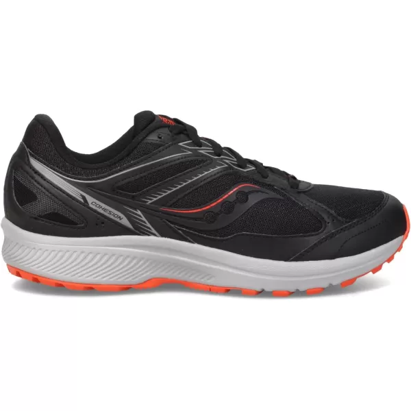 imageSaucony Mens Cohesion 14 Running ShoeBlackTomato
