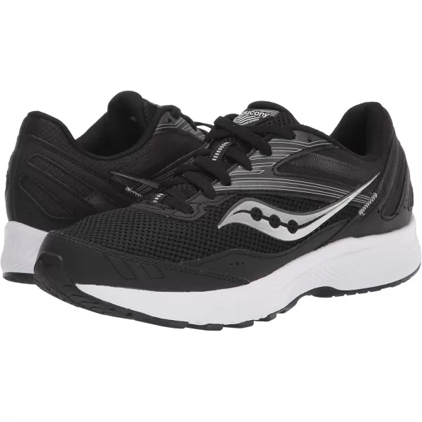 imageSaucony Mens Cohesion 15 Running ShoeBlackWhite