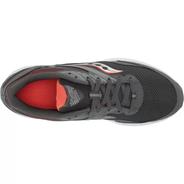 imageSaucony Mens Cohesion 15 Running ShoeShadowPoppy