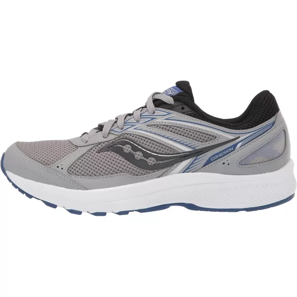 imageSaucony Mens Cohesion Tr14 Trail Running ShoeAlloyBlackSea
