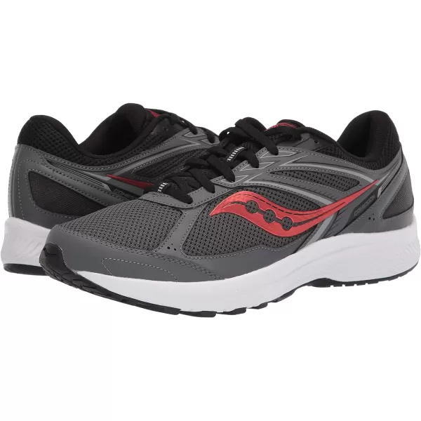 imageSaucony Mens Cohesion Tr14 Trail Running ShoeCharcoalFlame