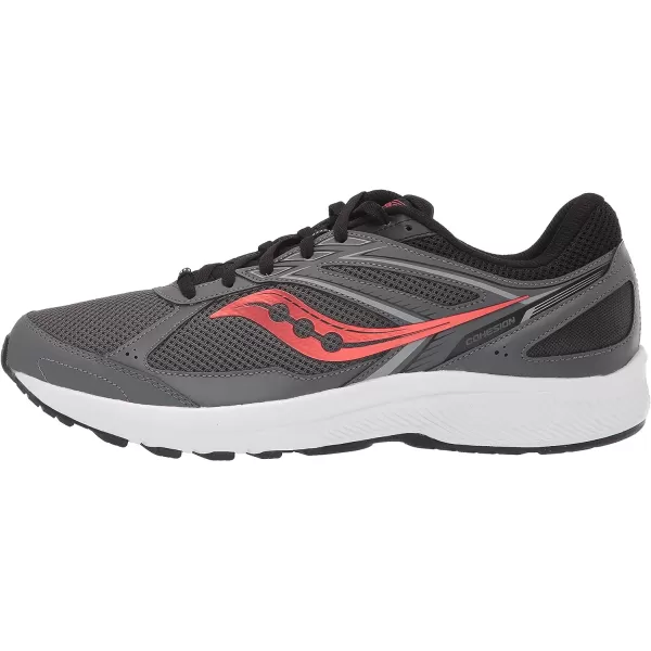 imageSaucony Mens Cohesion Tr14 Trail Running ShoeCharcoalFlame