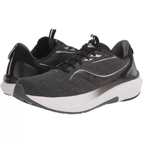 imageSaucony Mens Echelon 9 Running ShoeBlackWhite