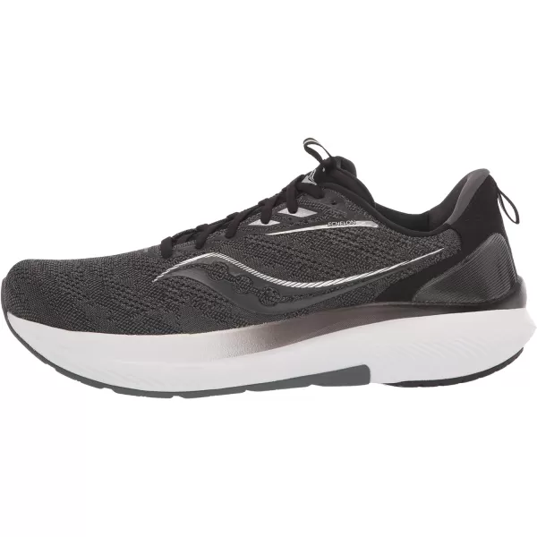 imageSaucony Mens Echelon 9 Running ShoeBlackWhite