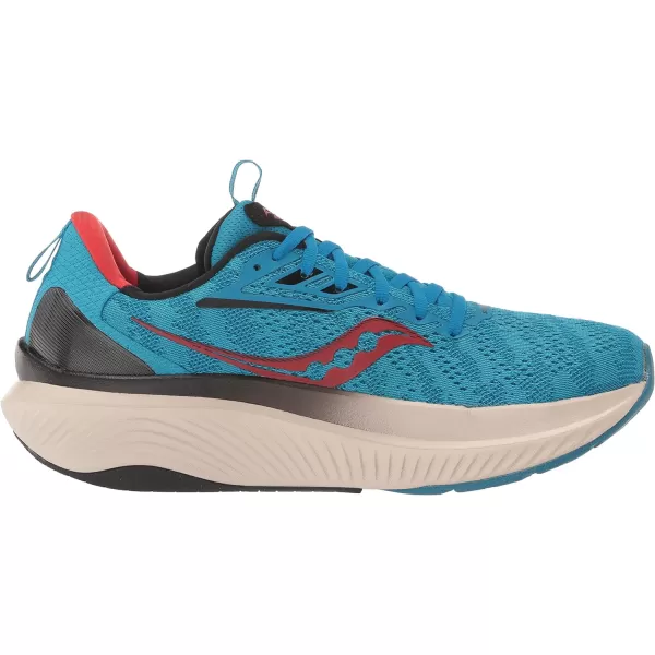 imageSaucony Mens Echelon 9 Running ShoeOceanRedrock
