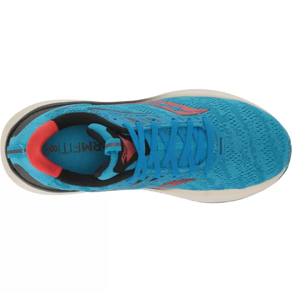 imageSaucony Mens Echelon 9 Running ShoeOceanRedrock