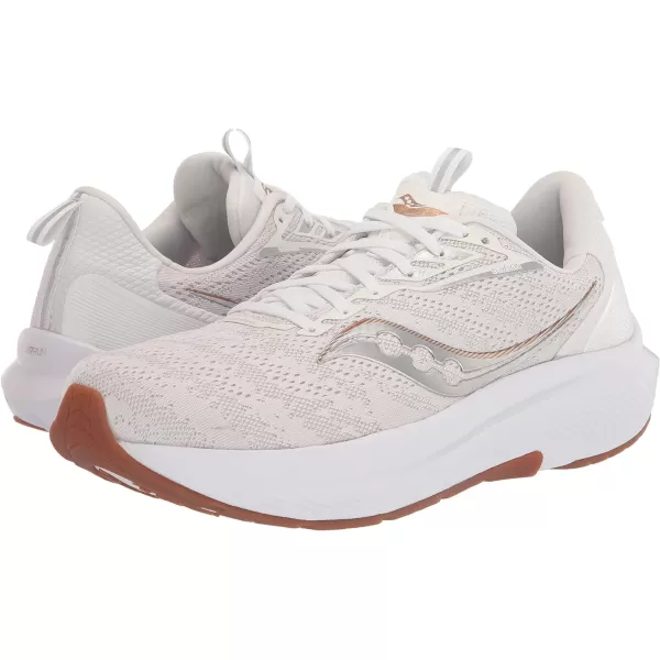 imageSaucony Mens Echelon 9 Running ShoeWhiteGum