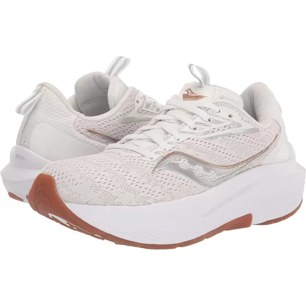 imageSaucony Mens Echelon 9 Running ShoeWhiteGum