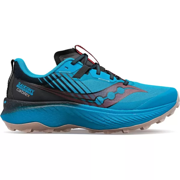 imageSaucony Mens Endorphin Edge Hiking ShoeOceanBlk