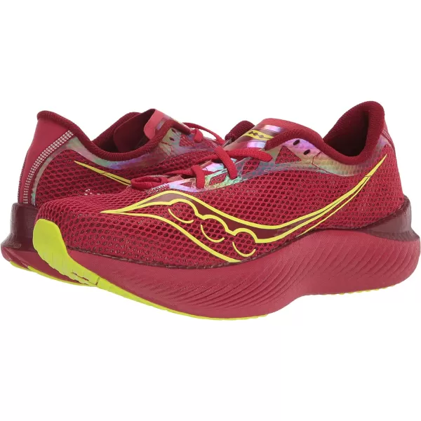 imageSaucony Mens Endorphin Pro 3 SneakerRed Poppy