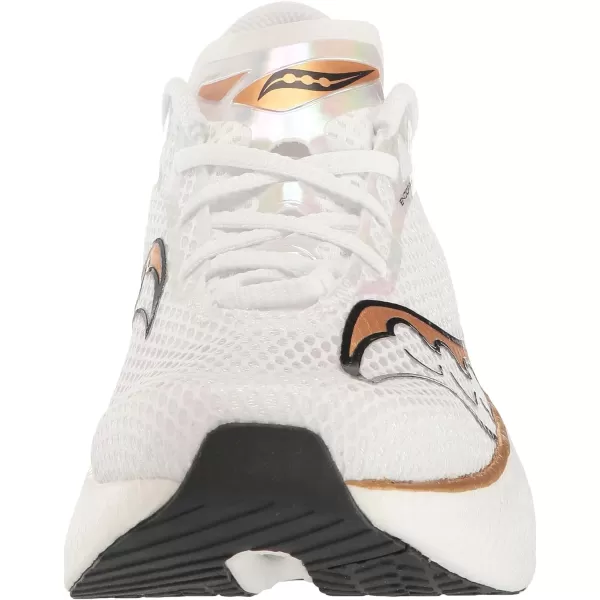 imageSaucony Mens Endorphin Pro 3 SneakerWhiteGold