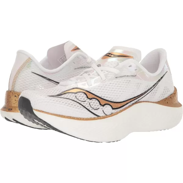 imageSaucony Mens Endorphin Pro 3 SneakerWhiteGold