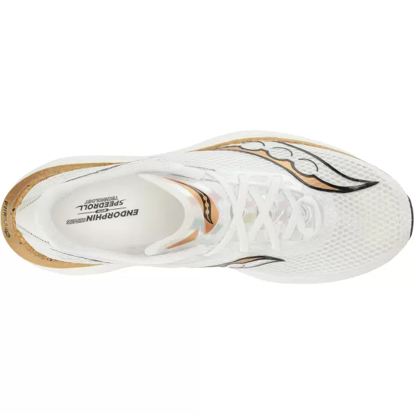 imageSaucony Mens Endorphin Pro 3 SneakerWhiteGold