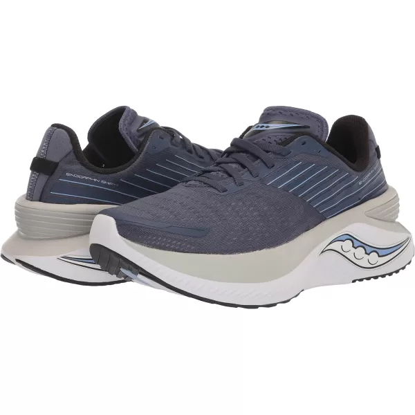 imageSaucony Mens Endorphin Shift 3 Running ShoeNightConcrete