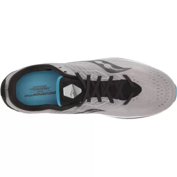 imageSaucony Mens Endorphin Speed 2 Running ShoeAlloyTopaz