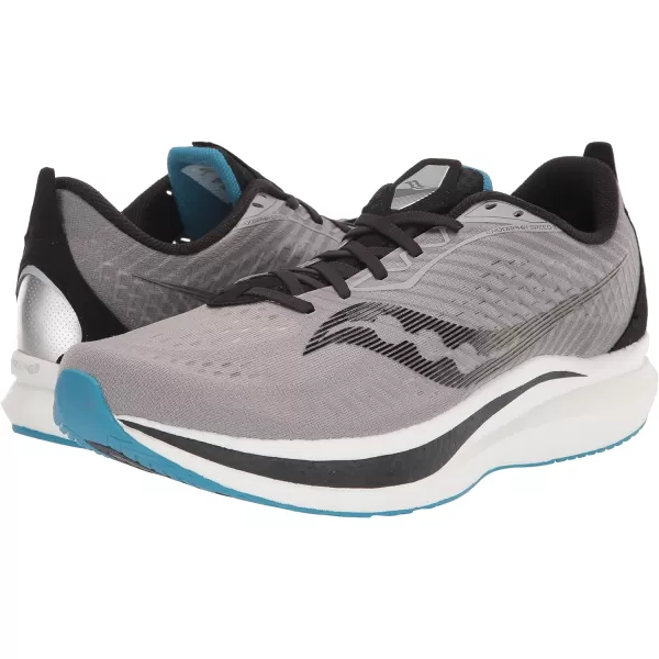 imageSaucony Mens Endorphin Speed 2 Running ShoeAlloyTopaz