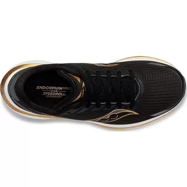 imageSaucony Mens Endorphin Speed 2 Running ShoeBlackGoldstruck