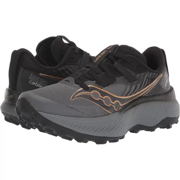 imageSaucony Mens Endorphin Speed 2 Running ShoeBlackGoldstruck
