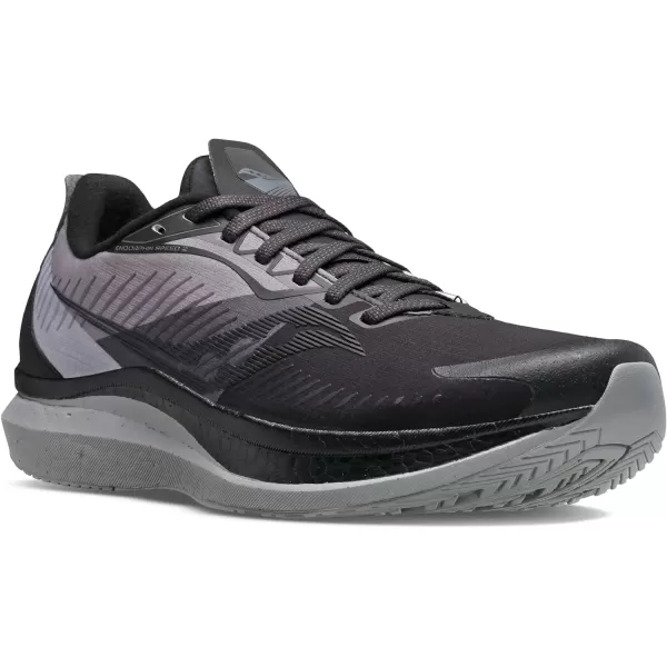 imageSaucony Mens Endorphin Speed 2 Running ShoeBlackGravel