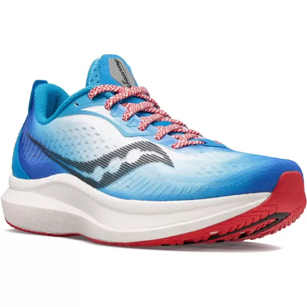 imageSaucony Mens Endorphin Speed 2 Running ShoeBlueWhite
