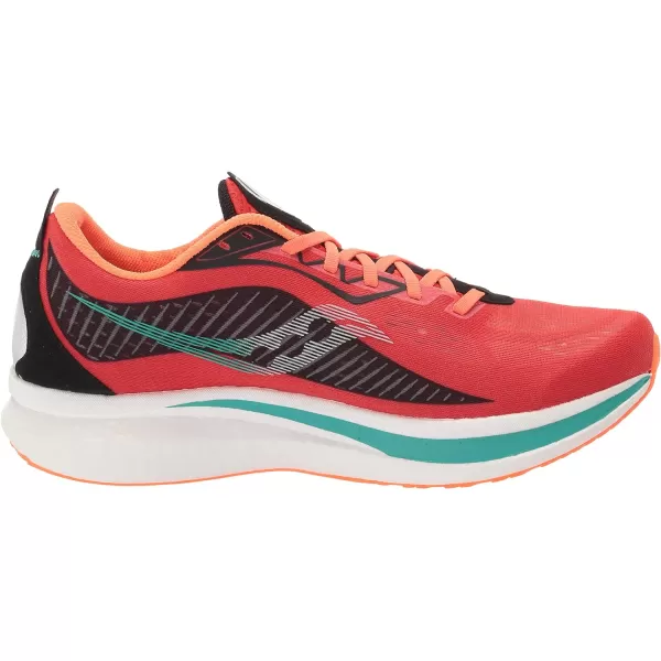 imageSaucony Mens Endorphin Speed 2 Running ShoeScarletBlack