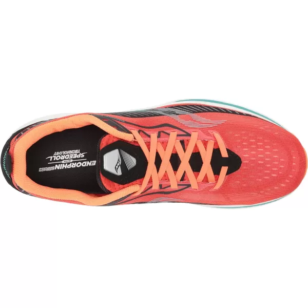 imageSaucony Mens Endorphin Speed 2 Running ShoeScarletBlack