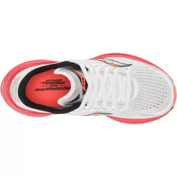 imageSaucony Mens Endorphin Speed 2 Running ShoeWhiteBlackVizi